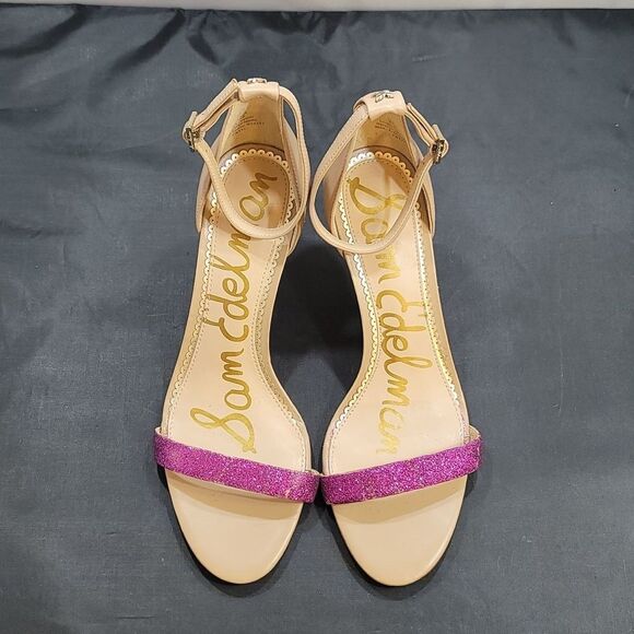 BRAND NEW SAM&EDELMAN HIGH HEEL STILETTOS OPEN TOE SANDAL - Picture 2 of 15